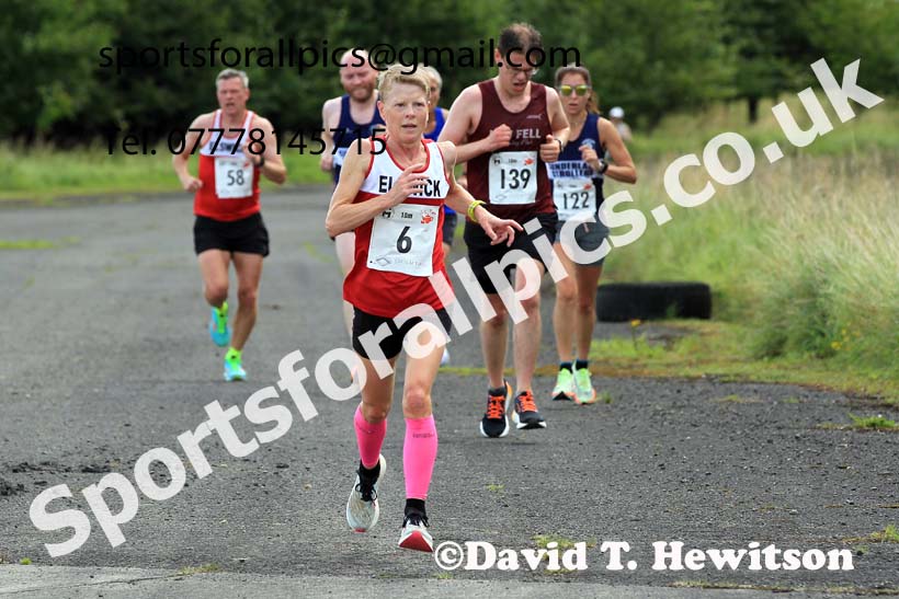 2023 Tynedale 'Jelly Tea' 10 Mile Road Race,  Ouston Airfield, Albermarle Barracks,  Northumberland.  Photo: David T. Hewitson/Sports for All Pics